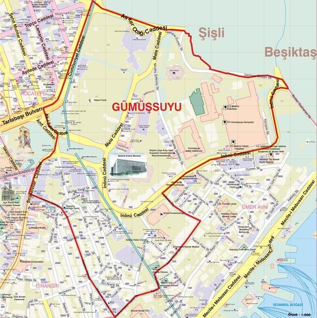 Gümüşsuyu Mahallesi - Beyoğlu – İstanbul